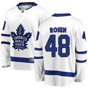 Herren Toronto Maple Leafs Eishockey Trikot Calle Rosen #48 Breakaway Weiß Fanatics Branded Auswärts